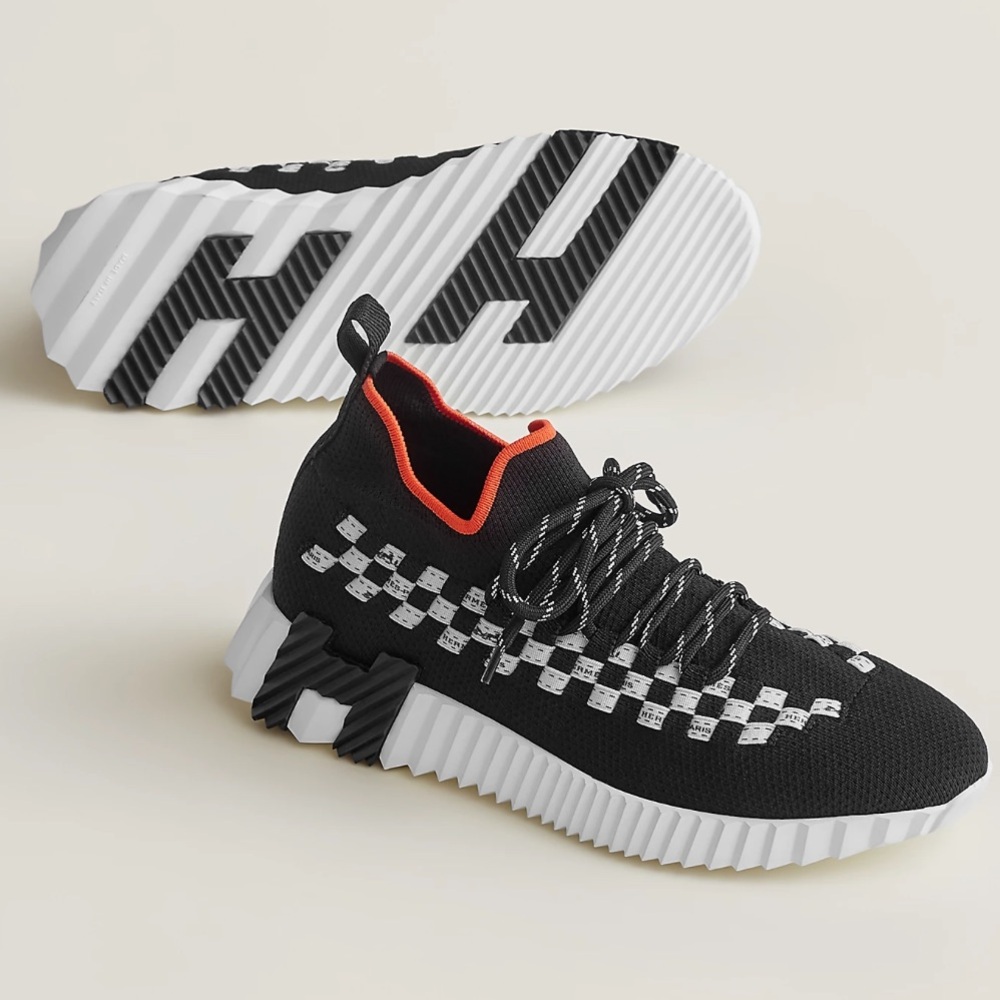 New Hermes Flex Slip-On Sneakers size 37